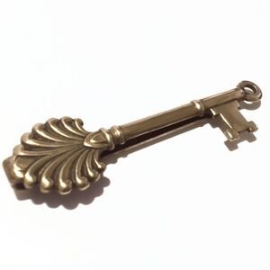 Ottavia Germany Vintage Brass Key Money Clip/Tie Bar